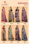 Ashwem Vol 7 By Kashvi Dull Moss Viscose Printed Daily Wear Sarees Wholesale Price In Surat

